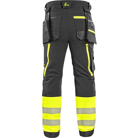 Kelnës-CXS-NAOS-juoda-geltona-HV-nugara